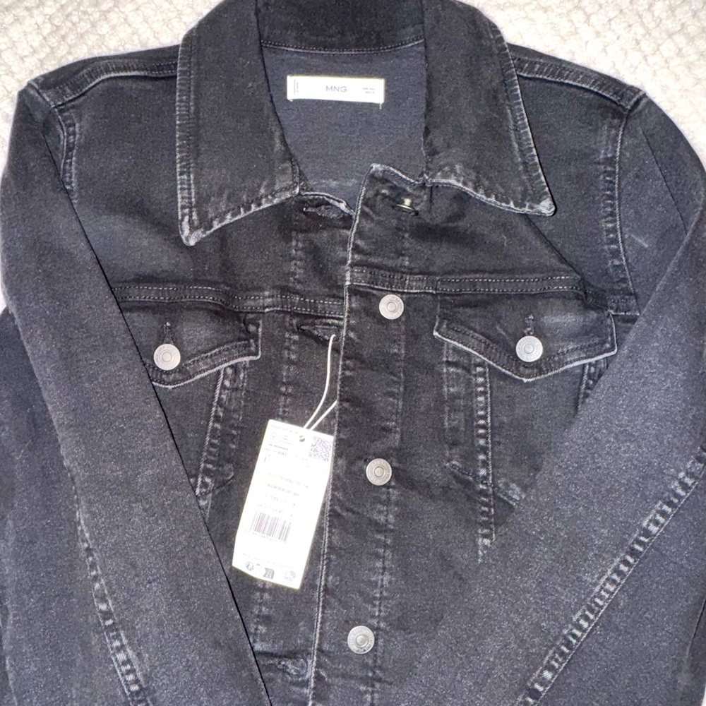 Women’s new Black MNG vintage Jean Jacket